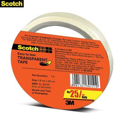 Scotch Transparent Tape 1.8 cm x 25 m